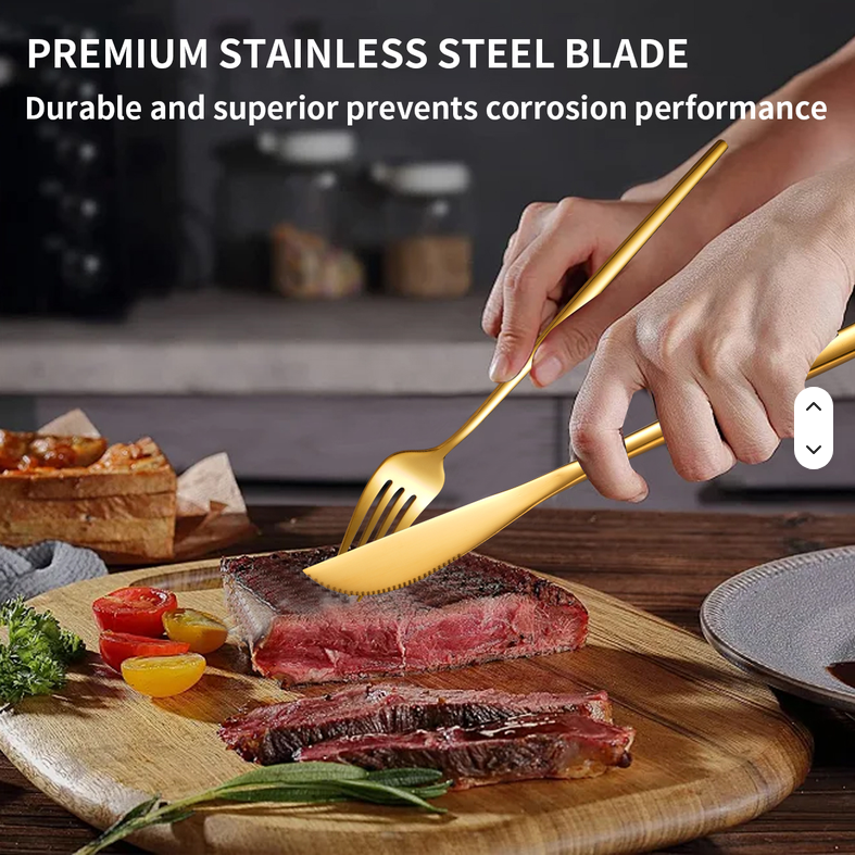 Everyday Flatware, Quietly Elevated — Modern Stainless Steel Cutlery