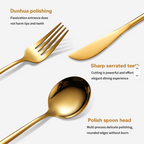 Everyday Flatware, Quietly Elevated — Modern Stainless Steel Cutlery