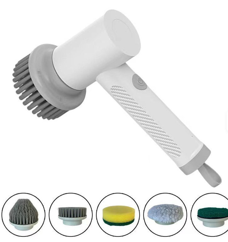 The Scrubber That Does the Work — Cordless Electric Cleaning Brush